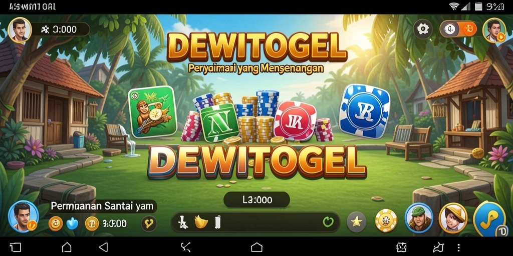 Tampilan menarik dalam gameplay seru DEWITOGEL.