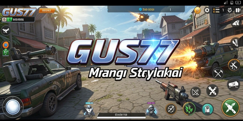 Tampilan gameplay GUS77 yang menegangkan dan strategis saat pertempuran.