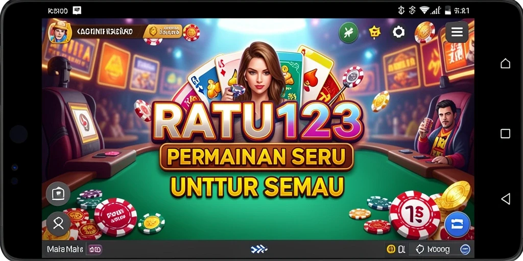 Tangkapan layar gameplay RATU123 yang menunjukkan keseruan permainan Kasino.